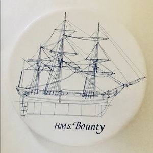 New Ship HMS Bounty Trivet Tile